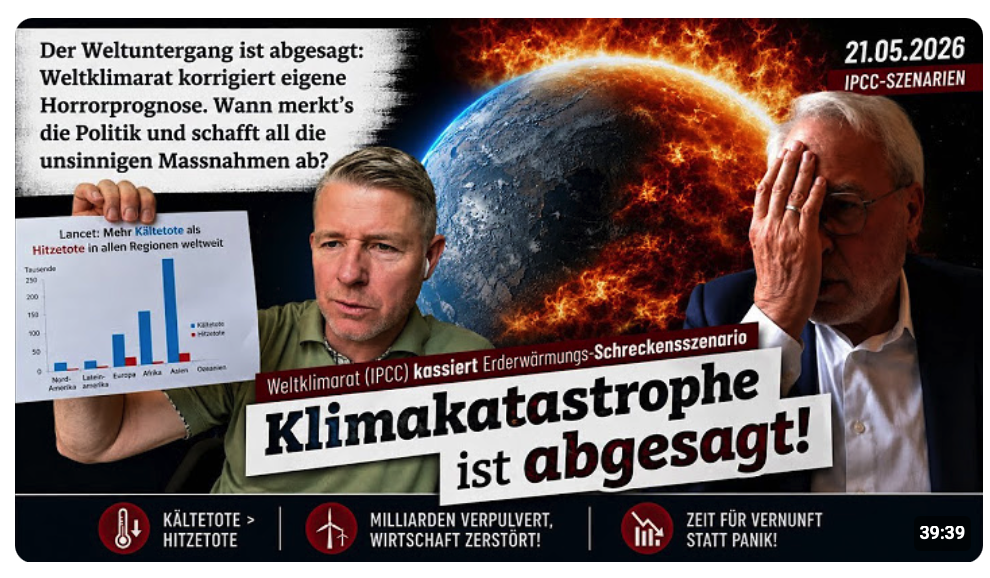 Vahrenholt in Bestform!So würde  DEUTSCHLAND voll durchstarten! Rücktritte und zurück zur Normalität 