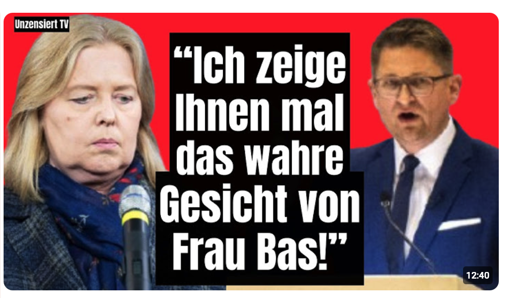 Nach diesem Video kennt ihr die Wahrheit über Bärbel Bas! Von AfD Mann vernichtet