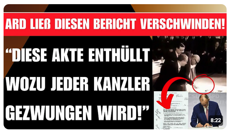 „DAS HIER HABEN MERZ UND MERKEL WIRKLICH UNTERSCHRIEBEN!“   ARD-BERICHT PLÖTZLICH UNAUFFINDBAR!