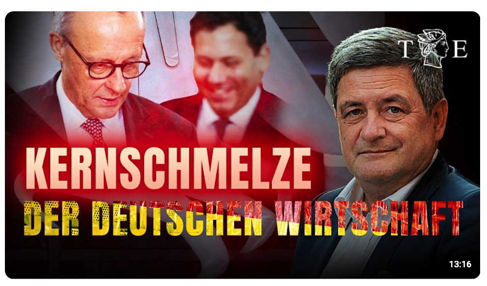 Kernschmelze der deutschen Wirtschaft – Der Kommentar von Roland Tichy