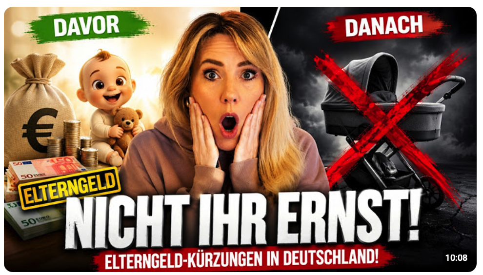 Klingbeil sagt ‚Durchmüssen‘ – und kürzt das Elterngeld! Danke für nichts!