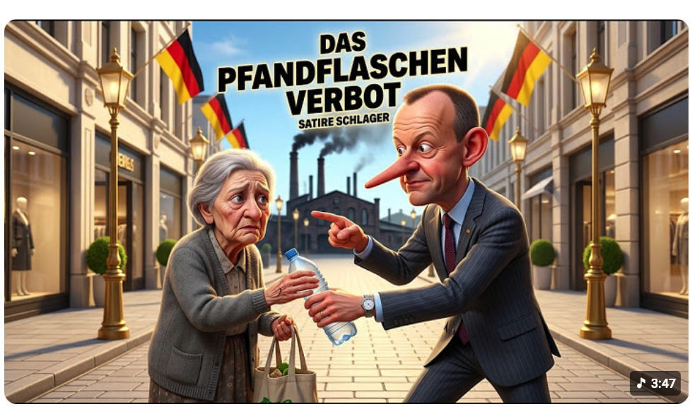 Das Pfandflaschen Verbot für Rentner – Schlager 2026 | Armut im Alter