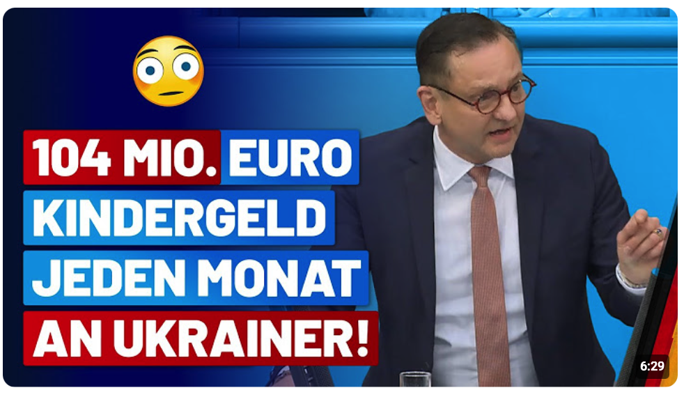 Das Kindergeld ist schreiend ungerecht! – Kay Gottschalk – AfD-Fraktion im Deutschen Bundestag