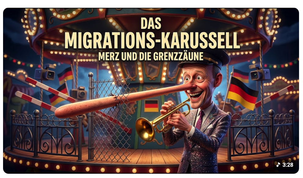 DAS MIGRATIONS-KARUSSELL | Grenzzaun Wahnsinn | Satire Hit  | SCHLAGER KABINETT