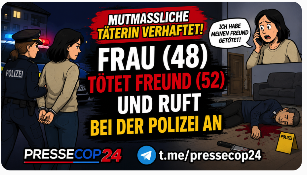 BLUT-DRAMA IN BADEN-WÜRTTEMBERG! FRAU RUFT NACHTS SELBST DIE POLIZEI – FREUND TOT IN WOHNUNG ENTDECKT!