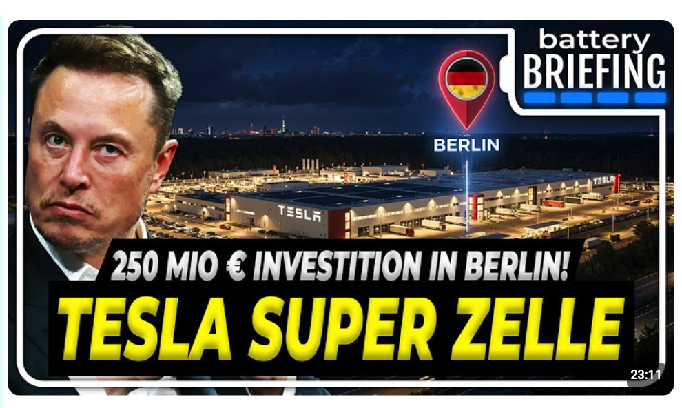 TESLA Semi endlich in Produktion! VW liefert neue Einheitszelle! | Battery Briefing #5