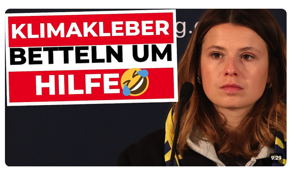 Klima-Kleber heult: 15.000€ für den Knast! | Letzte Generation