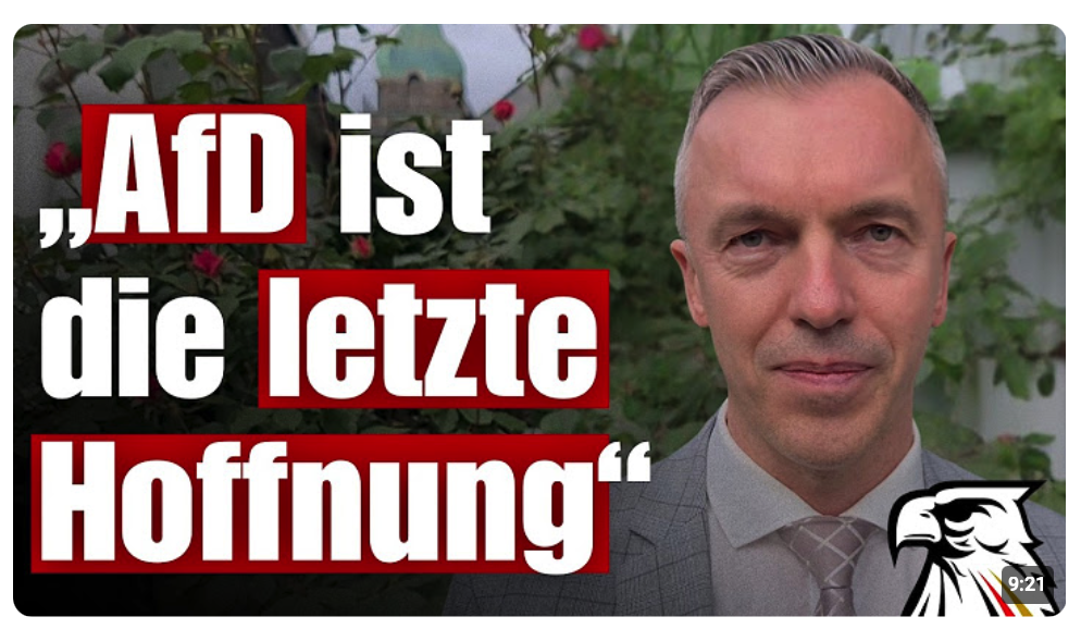 „AfD ist die letzte Hoffnung“: DK-Reporter Matthäus Westfal spricht mit Eugen Schmidt