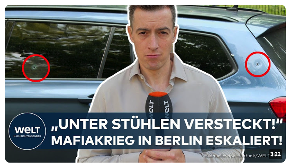 MAFIAKRIEG IN BERLIN: Schüsse in Kreuzberg! „Unter Tischen und Stühlen versteckt!“