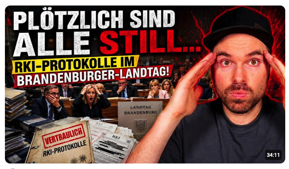 Plötzlich sind alle still… RKI-Protokolle im Brandenburger-Landtag!