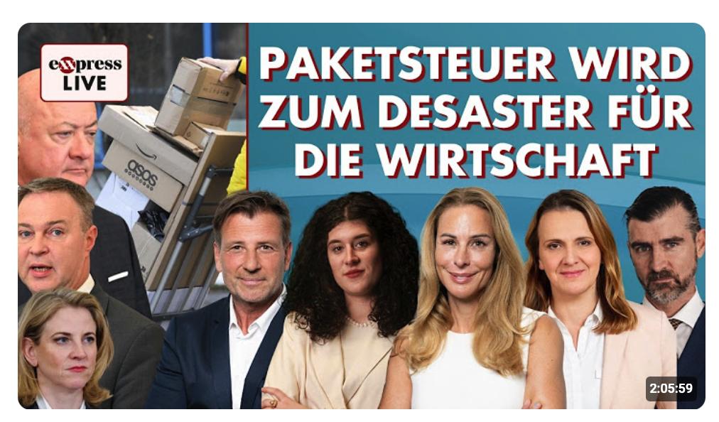 Handel schlägt Alarm: Kosten tragen die Konsumenten | exxpress live, am 27. Mai 2026