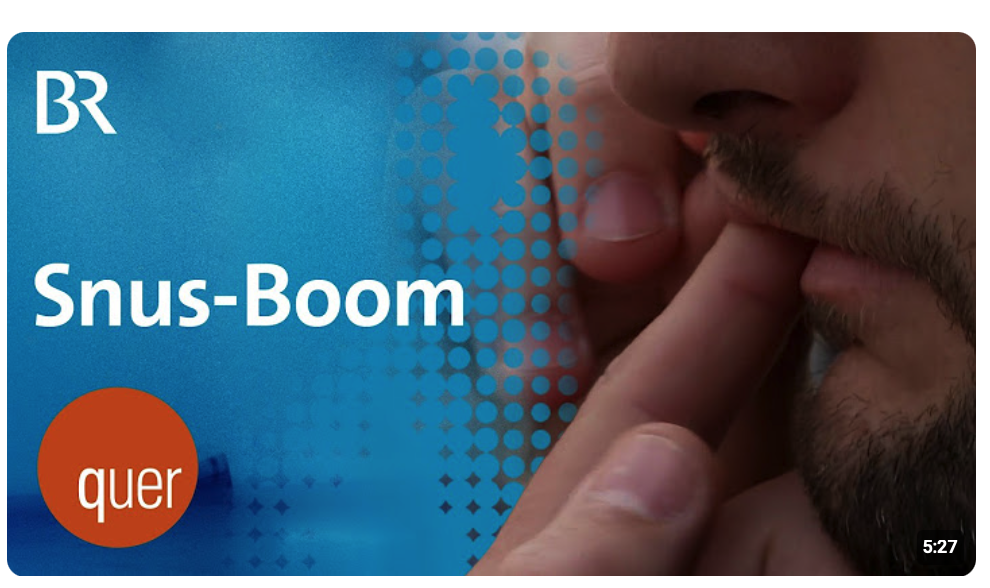 Bunt, billig und: verboten! Snus-Boom unter Jugendlichen | quer vom BR