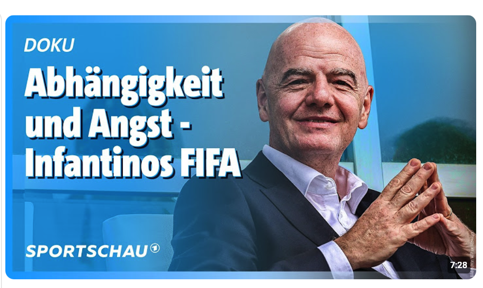 Geld, Trump, Abhängigkeit – 10 Jahre Gianni Infantino | Sportschau