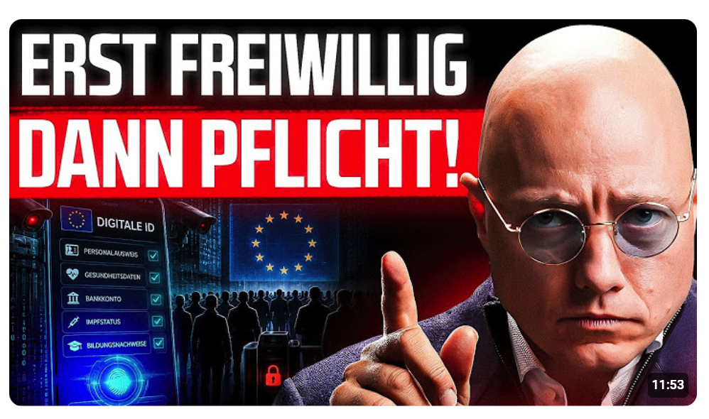 EU Wallet verknüpft Bankkonto, Impfstatus & Gesundheitsdaten!