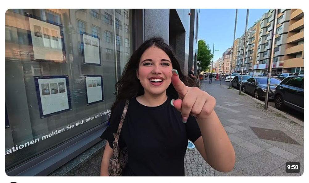 Ich lief durch Berlin… dann passierte DAS 