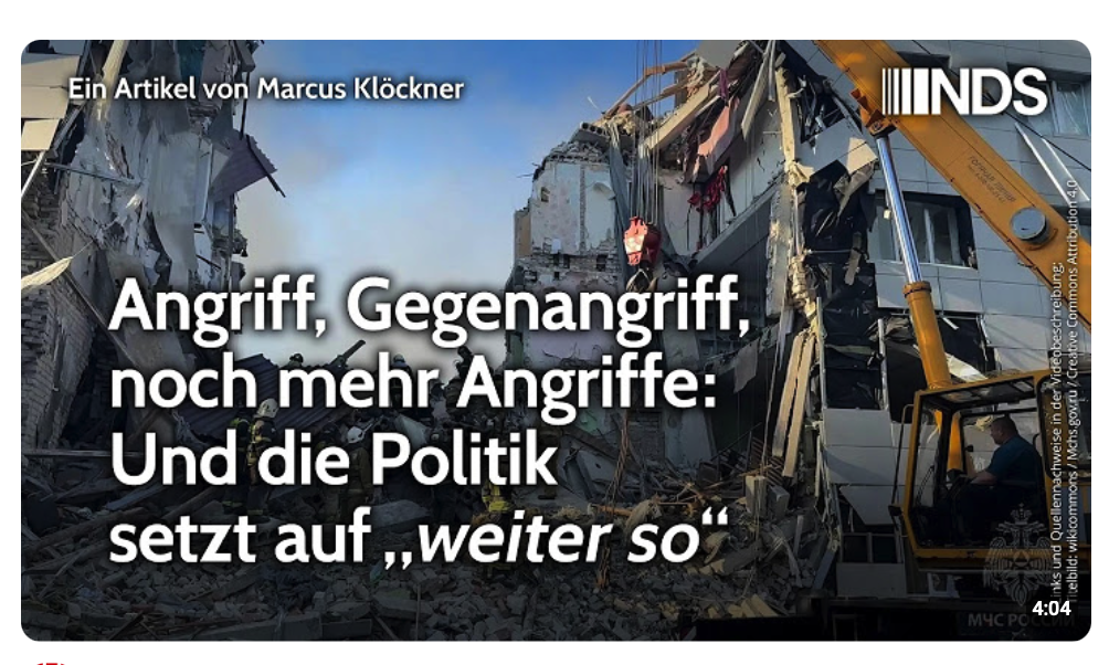 Angriff, Gegenangriff, noch mehr Angriffe: Und die Politik setzt auf „weiter so“ | NDS-Podcast