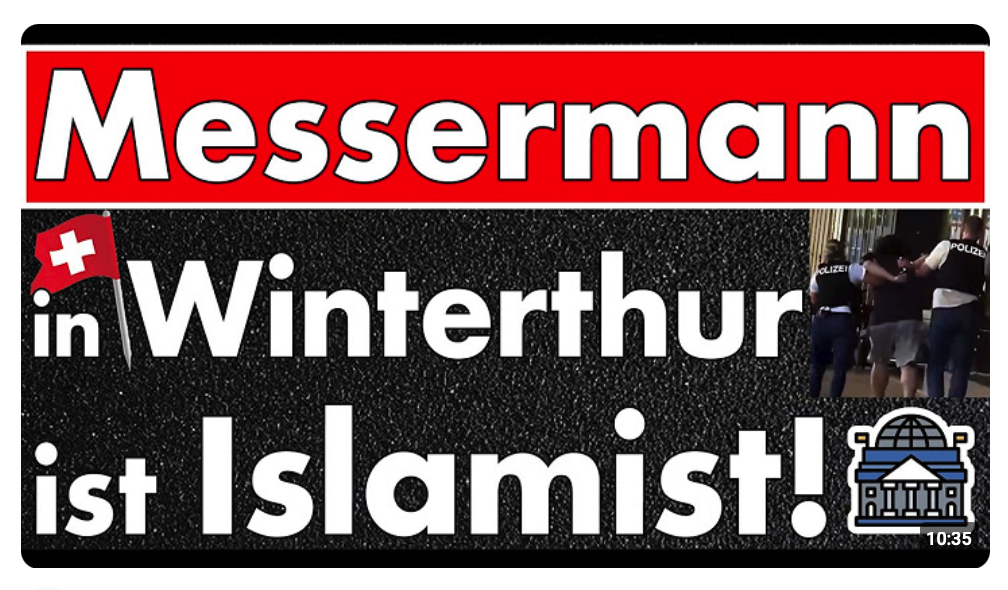 Polizeibekannter Dschihadist sticht in Winterthur zu – Messer-Horror im Schweizer Idyll