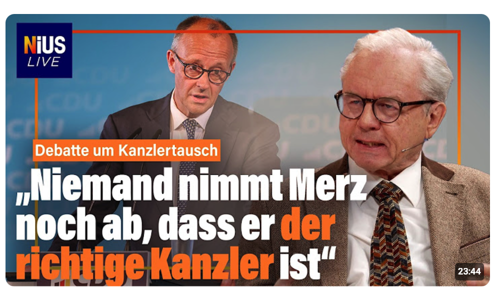 Wüst statt Merz? Kanzler schlägt zurück – und macht alles schlimmer |