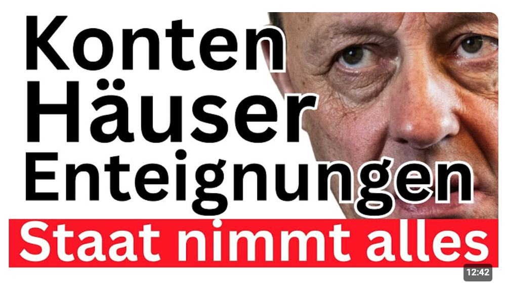 Merz CDU will Enteignungen 