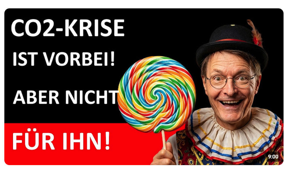 Klimawandel! Lauterbach dreht am Rad!
