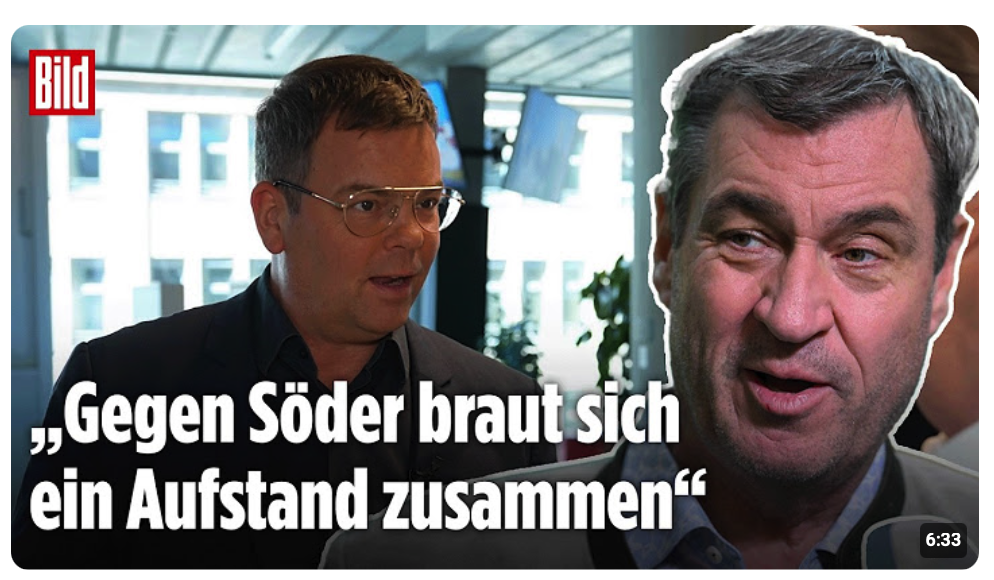 MACHTKAMPF IN DER UNION: Warum plötzlich auch Söder Probleme bekommt | Vertraulich-Clips