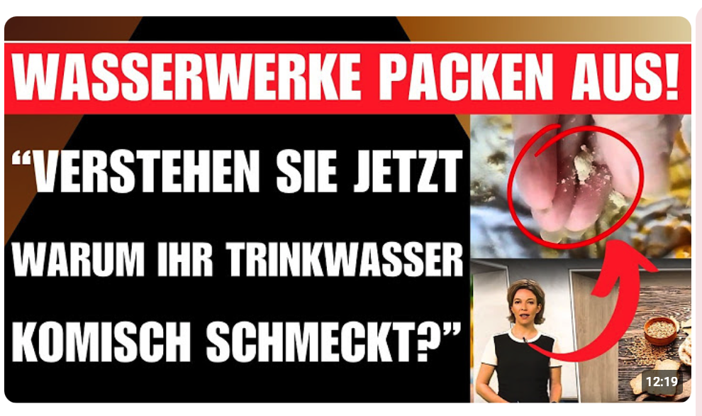 „WIR HABEN DIE SACHE NICHT MEHR UNTER KONTROLLE!“    WASSERWERK GEHT AN DIE ÖFFENTLICHKEIT!