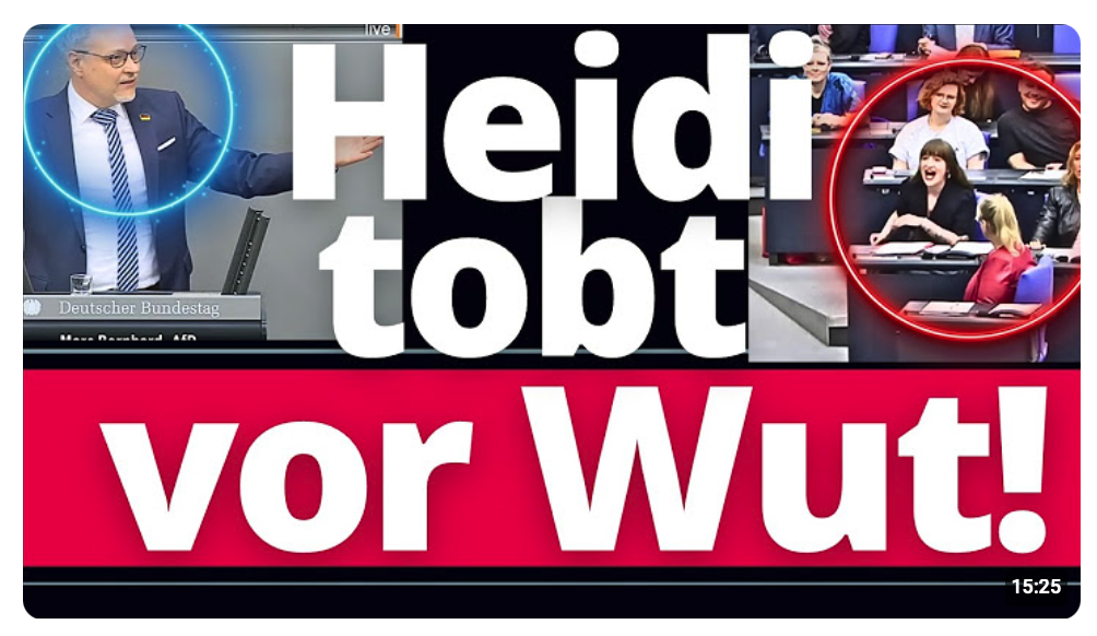 Genial   AfD-Bauexperte bringt Heidi Reichinnek zum platzen!