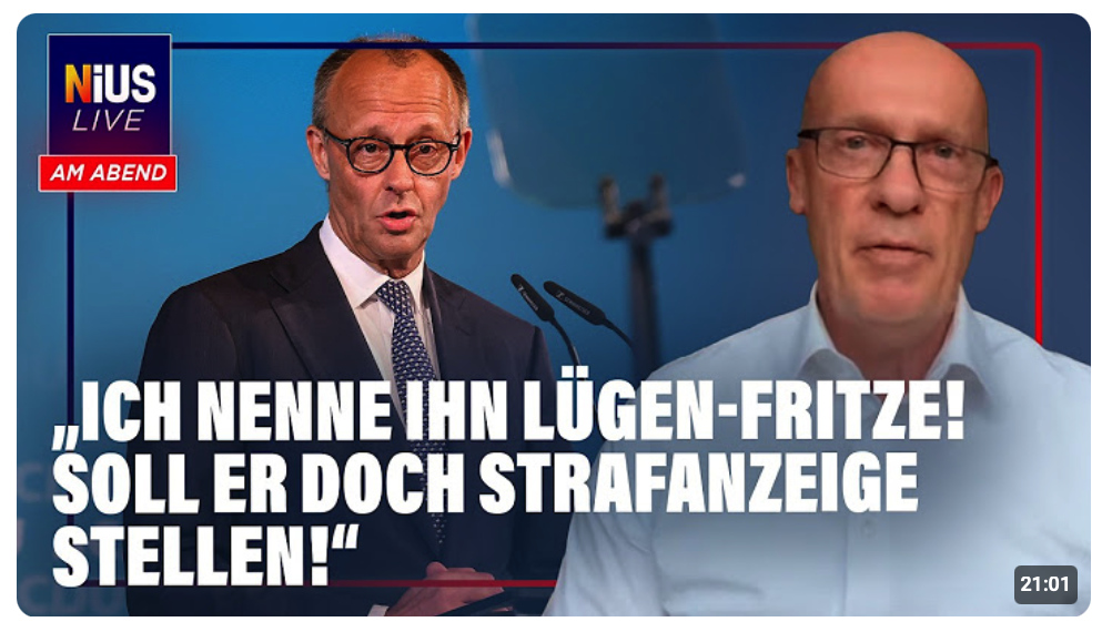 Jurist und Bestseller-Autor Joachim Steinhöfels klare Ansage an Friedrich Merz
