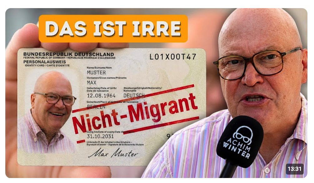 57 Millionen Nicht-Migranten fluten das Land! | Winters Woche