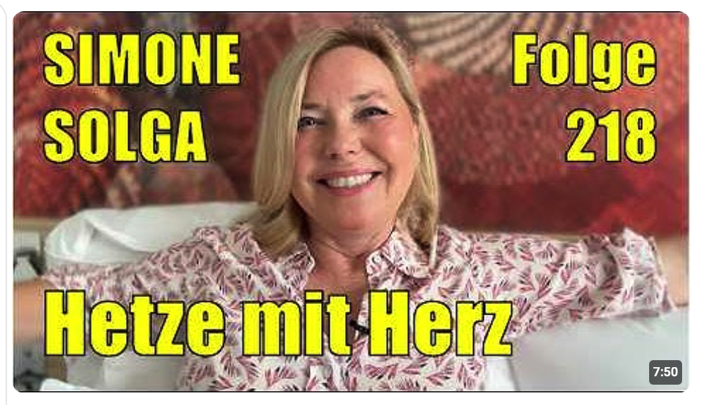 Simone Solga: Hetze mit Herz | Folge 218