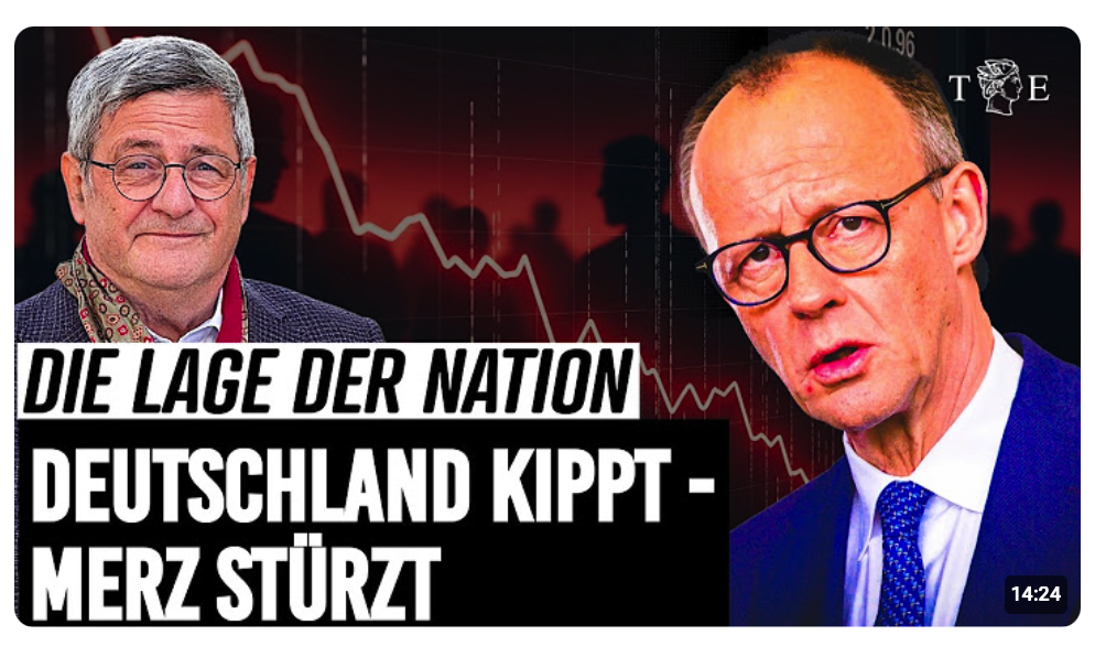 Deutschland kippt, Merz stürzt – Die Lage der Nation mit Roland Tichy