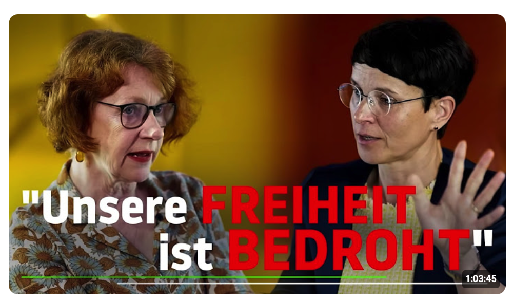 Streitgespräch: Ist Deutschland noch ein freies Land? // Frauke Petry & Ulrike Guérot