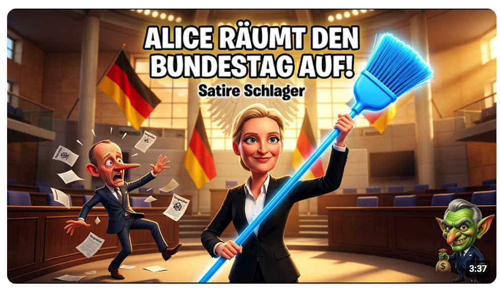 ALICE RÄUMT DEN BUNDESTAG AUF!  Weidel gegen den Lügen-Kanzler