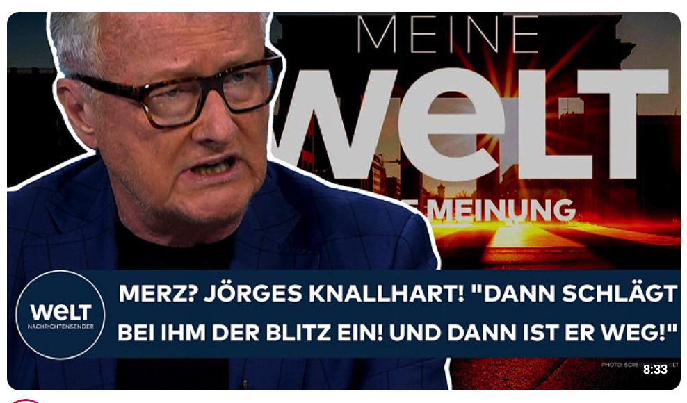 DEUTSCHLAND: „Was ist das denn?“ Hans-Ulrich Jörges völlig fassungslos!