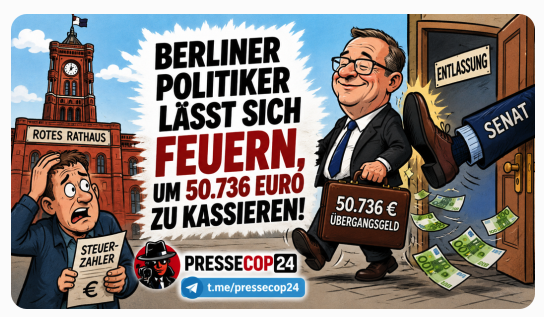 ABFINDUNGS-KNALL IM ROTEN RATHAUS! STAATSSEKRETÄR LÄSST SICH FEUERN – STEUERZAHLER ZAHLEN DEN GOLDENEN ABSCHIED!