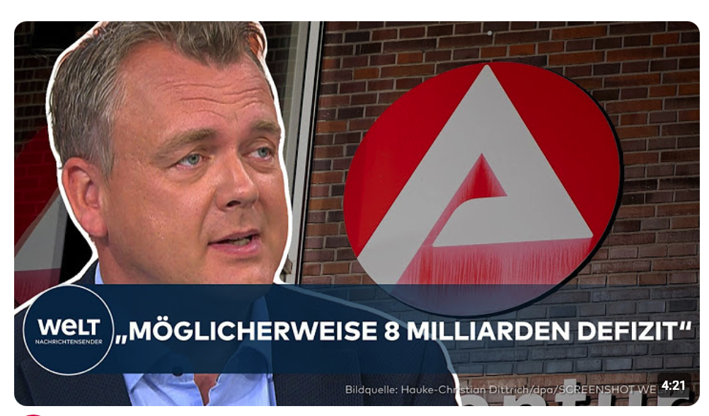 DEUTSCHLAND: Milliarden-Loch bei der Arbeitsagentur – Droht jetzt das Aus beim Arbeitslosengeld?