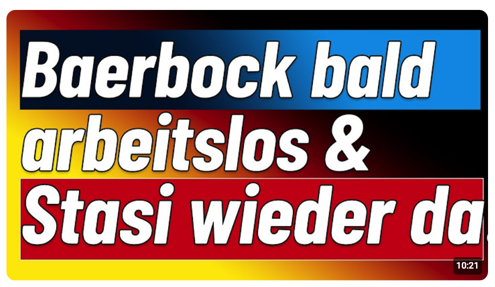 Das endet böse! Giftiges Urteil! +++ Baerbock arbeitslos! +++ SRP Bus nötigt Schüler!