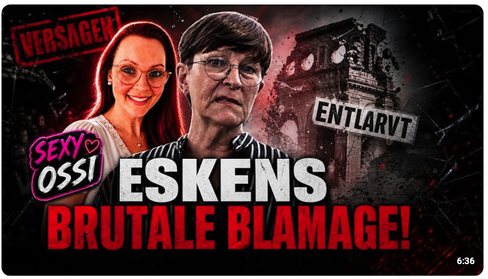 Saskia Esken VERNICHTET die SPD & bringt die AfD in Richtung 50%