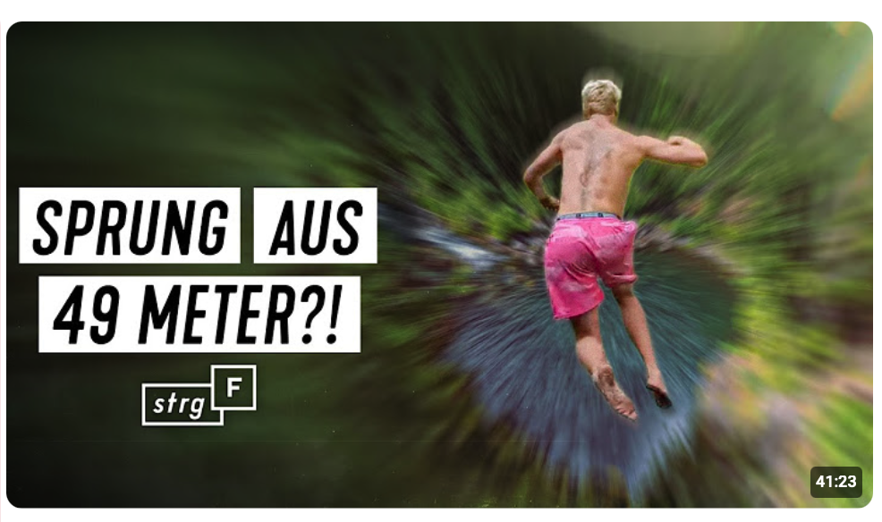 Klippenspringen extrem: Warum gehen sie immer höher? | STRG_F