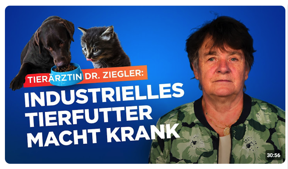 Alternativ-Tierärztin Dr. Jutta Ziegler: Industrielles Tierfutter macht krank!
