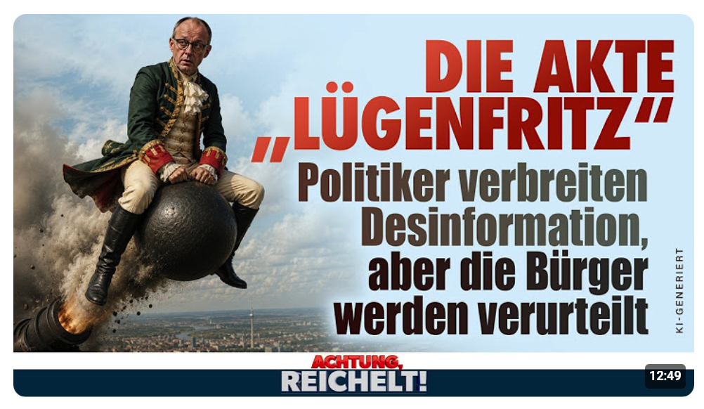 Akte „Lügenfritz“! Politiker lügen, Bürger werden vor Gericht gestellt