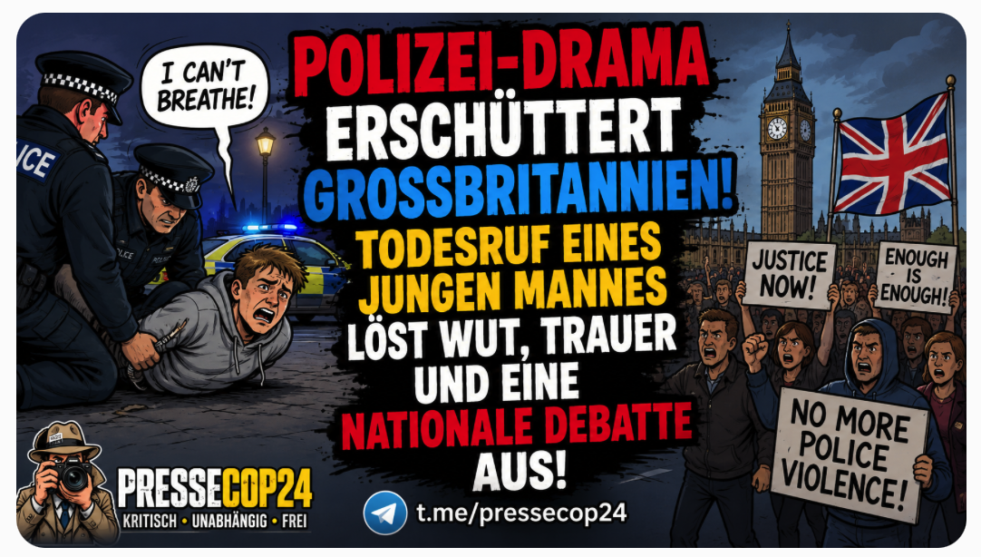 SCHOCK-FALL ERSCHÜTTERT GROSSBRITANNIEN! TODESRUF EINES JUNGEN MANNES LÖST HEFTIGE DEBATTE ÜBER POLIZEI, GEWALT UND GESELLSCHAFT AUS!