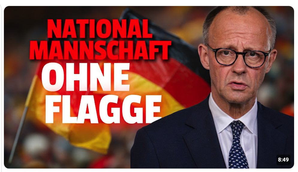 Die Welt LACHT UNS AUS: Nationalmannschaft OHNE Deutsche Flagge