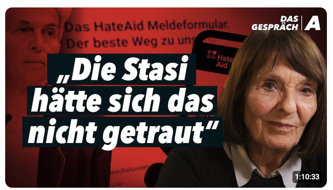 „Das Volk muss wieder auf die Straße“ – Monika Maron im Gespräch