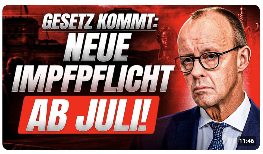GESETZ KOMMT: NEUE IMPFPFLICHT AB JULI! (BEWEIS)