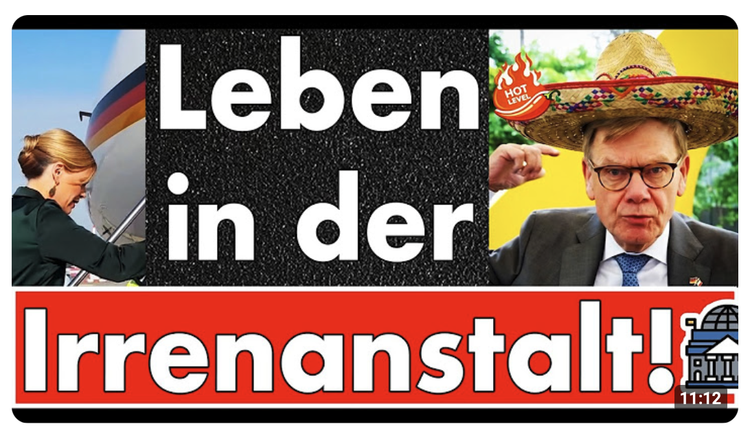 Die Arroganz der Macht! Freiluft-Irrenanstalt auf Steuerzahlerkosten – Sie drehen alle durch!