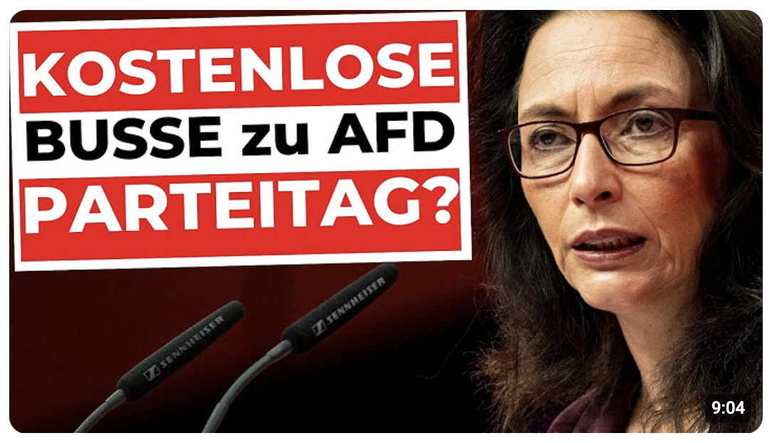 BRISANT: Gewerkschaftsbeiträge finanzieren Anti-AfD-Busse? | ver.di NRW Erfurt Protest 2026