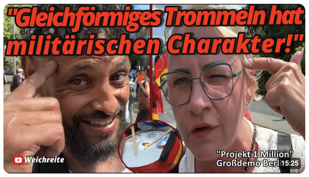 „Merz ist ein Idiot!“ – „Diese Männer sind so dreckig!“ Großdemo „Projekt 1 Million“ Berlin 8.6.26