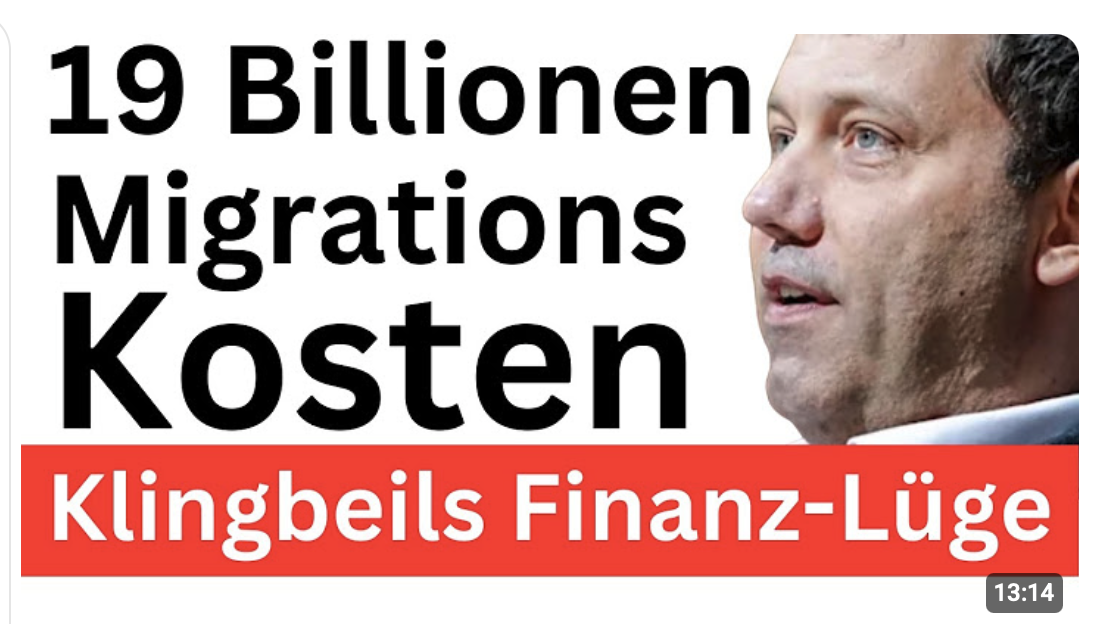Migranten-Schock !  Klingbeil Lüge !