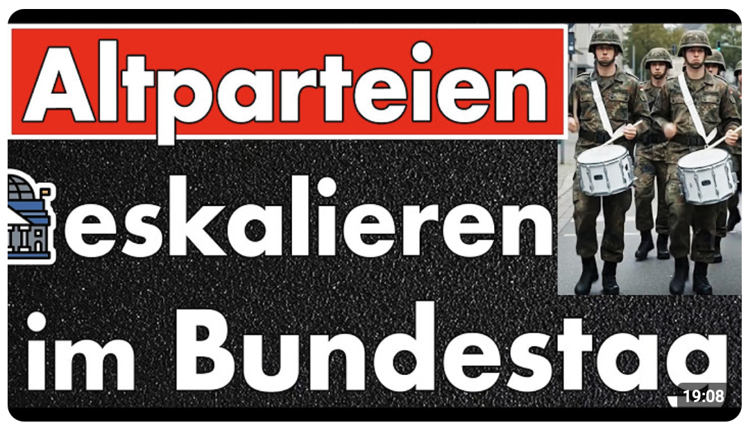 Eskalation im Bundestag: Altparteien debattieren lieber über AfD statt über Deutschlands Zukunft